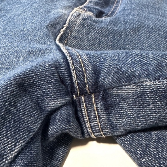 Vintage 90s Gloria Vanderbilt Mom Jeans Straight Leg Tapered Medium Wash Size 14 - Picture 11 of 14